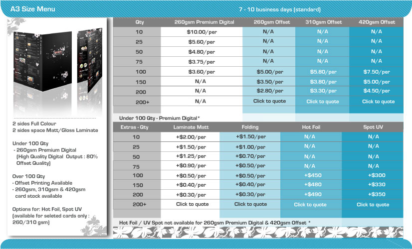 letterheads & envelopes package